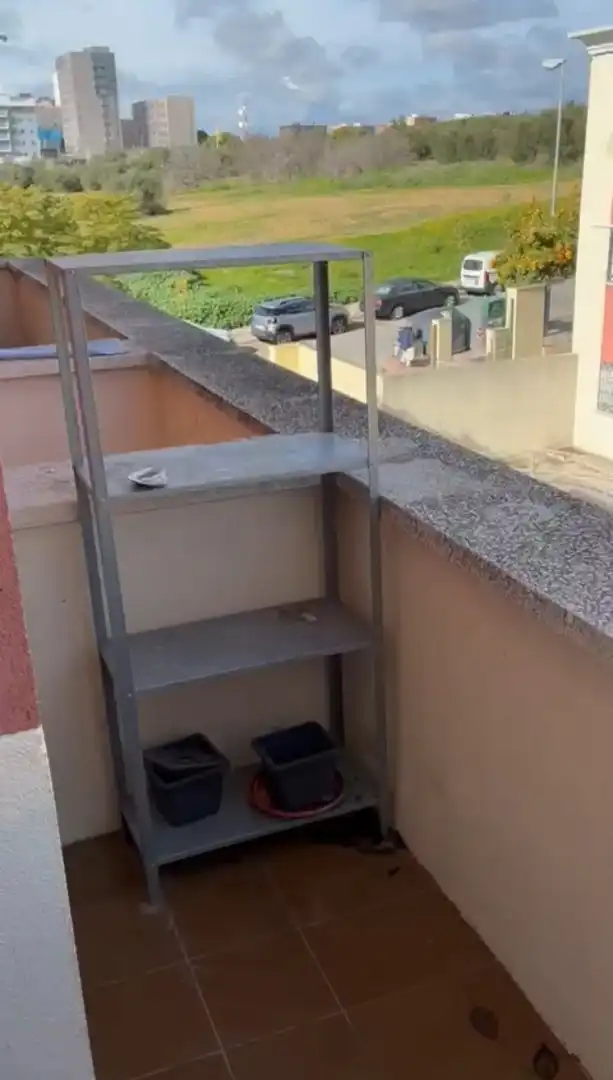 Terrasse von Wohnung zum Verkauf in Tomares mit Klimaanlage, Terrasse und Abstellraum