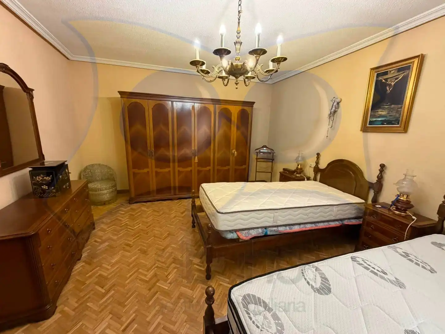 Bedroom of Flat for sale in Salamanca  with Heating and Balcony