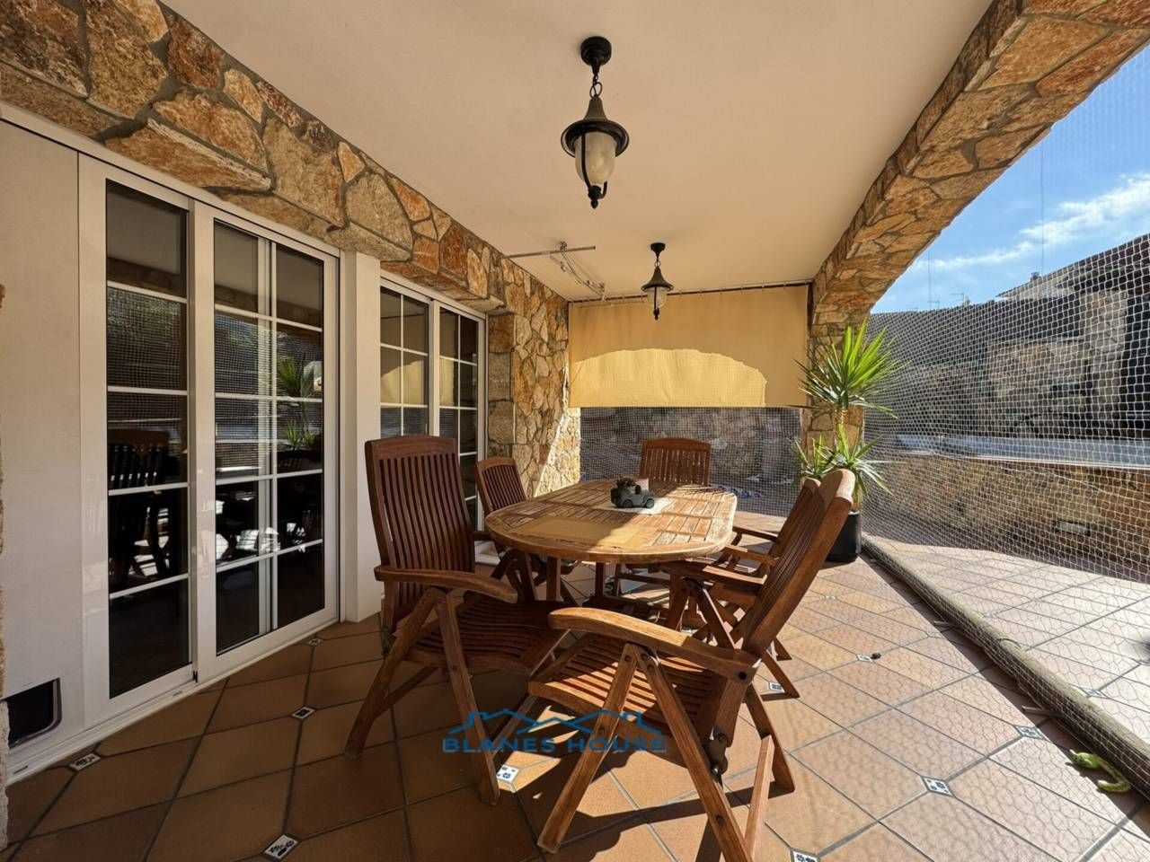 Terrace of House or chalet for sale in Blanes  with Air Conditioner, Heating and Private garden