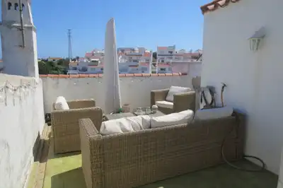 Terrassa de Casa adosada en venda en Mijas amb Terrassa, Piscina i Moblat