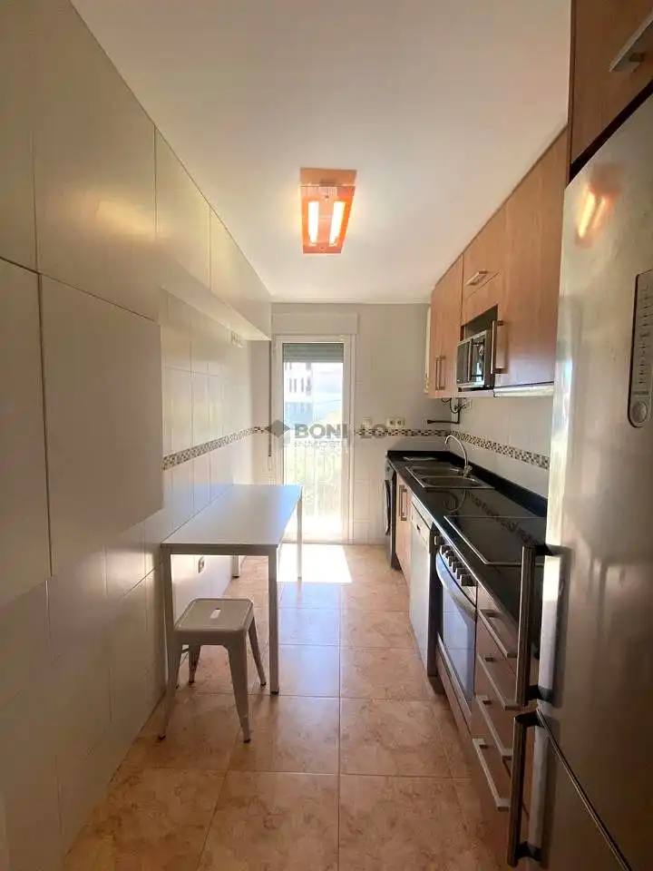 Kitchen of Flat for rent in Teruel  with Heating, Furnished and Balcony