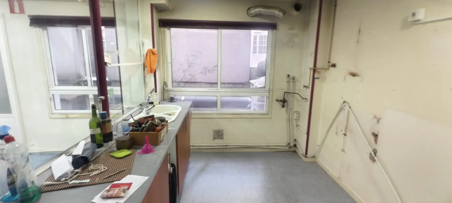 Cocina de Oficina en venta en A Coruña Capital  con Terraza