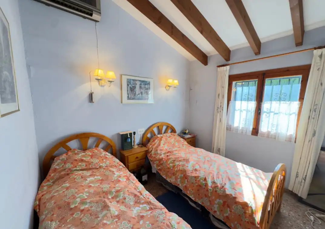 Schlafzimmer von Haus oder Chalet zum Verkauf in Dénia mit Terrasse, Abstellraum und Schwimmbad