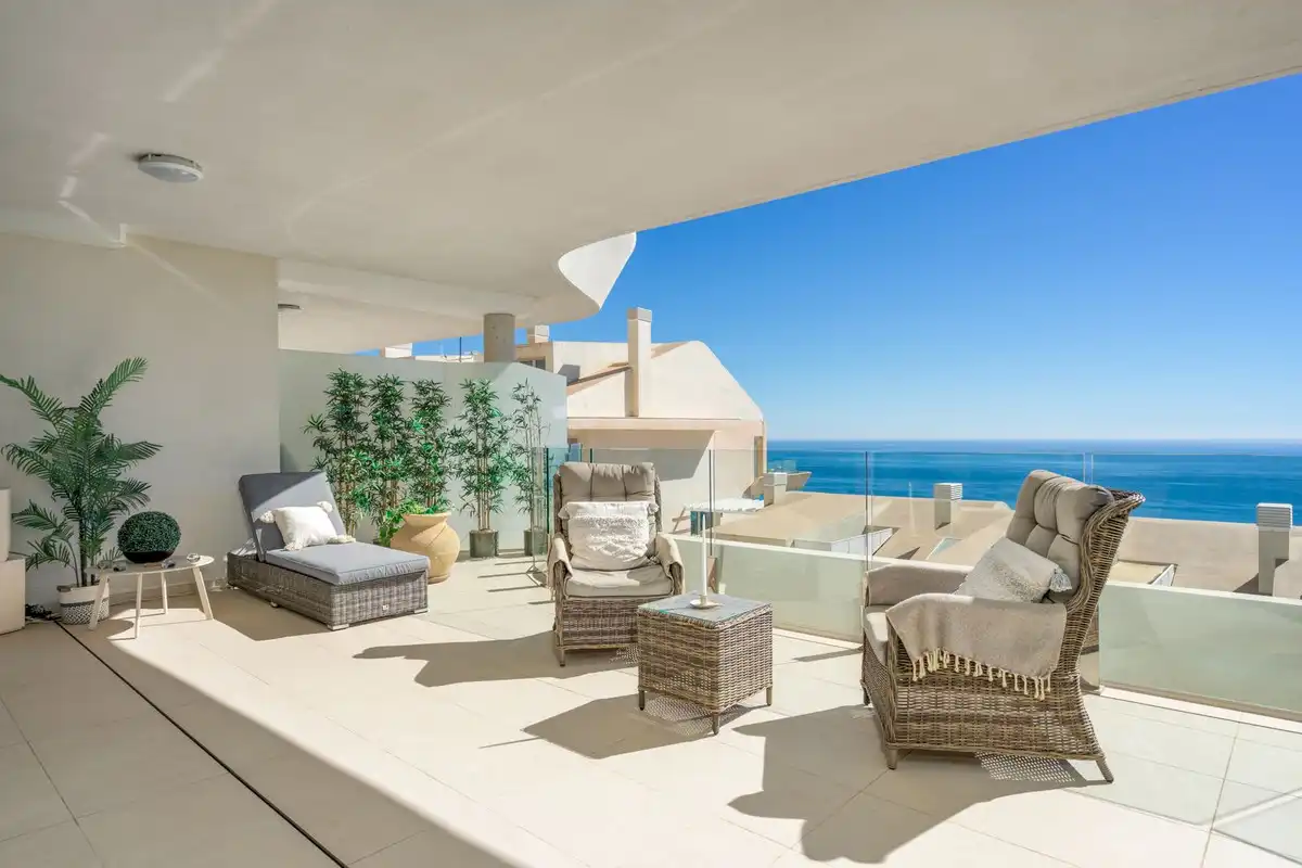 Terrassa de Apartament en venda en Benalmádena amb Aire condicionat, Terrassa i Traster