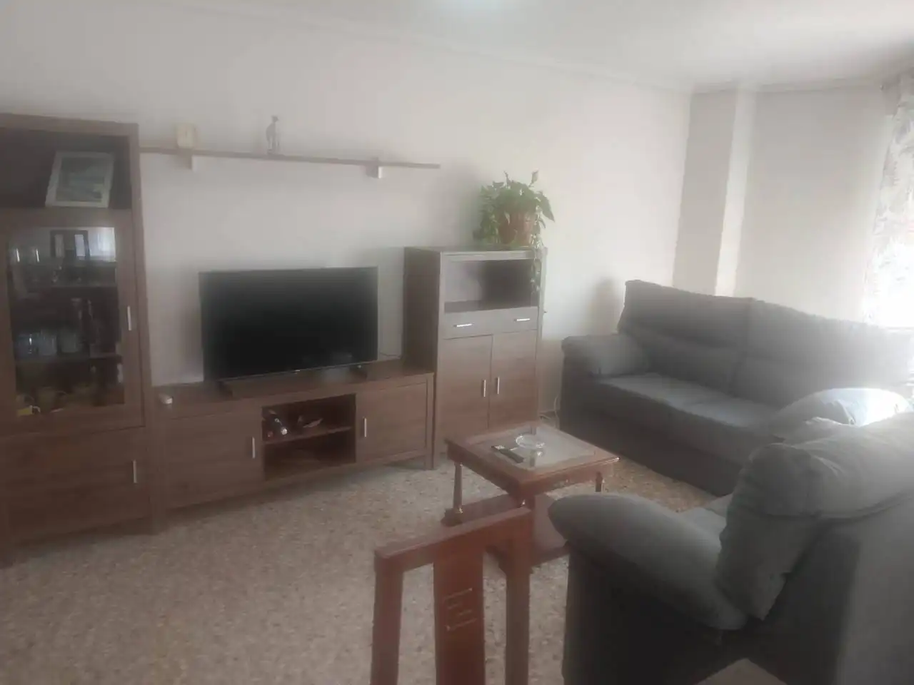 Sala de estar de Piso en venta en L'Alqueria de la Comtessa con Aire acondicionado, Amueblado y Balcón