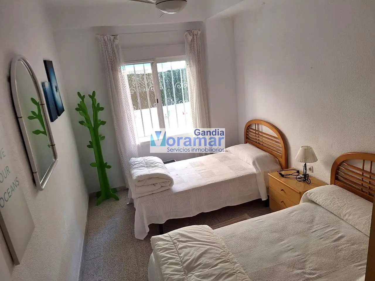 Habitación de Apartamento de alquiler en Gandia con Calefacción y Amueblado
