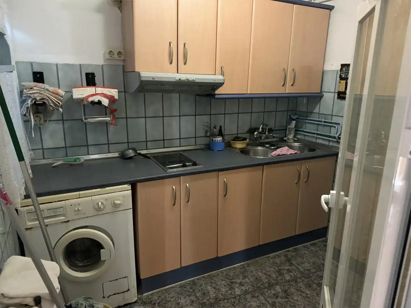 Cocina de Casa adosada en venta en El Provencio   con Amueblado, Horno y Lavadora