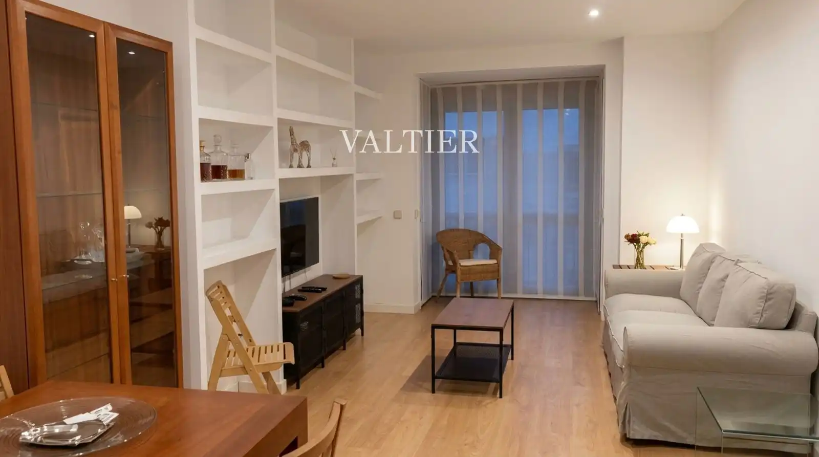 Living room of Flat for rent in Ciudad Lineal