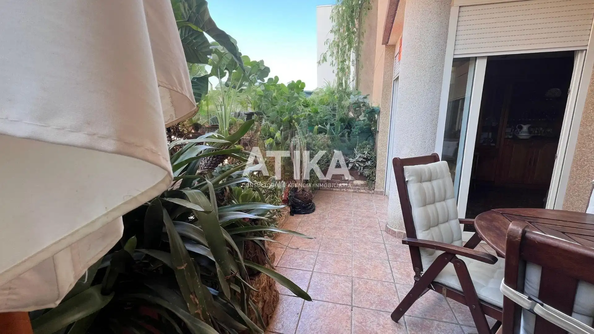 Garden of Flat for sale in Ontinyent  with Heating, Terrace and Storage room