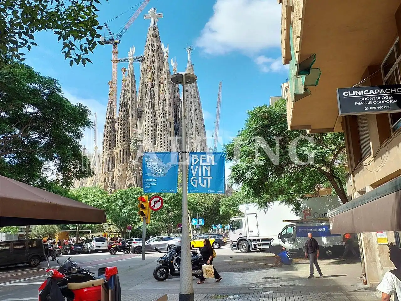 Vista exterior de Oficina de alquiler en Barcelona
