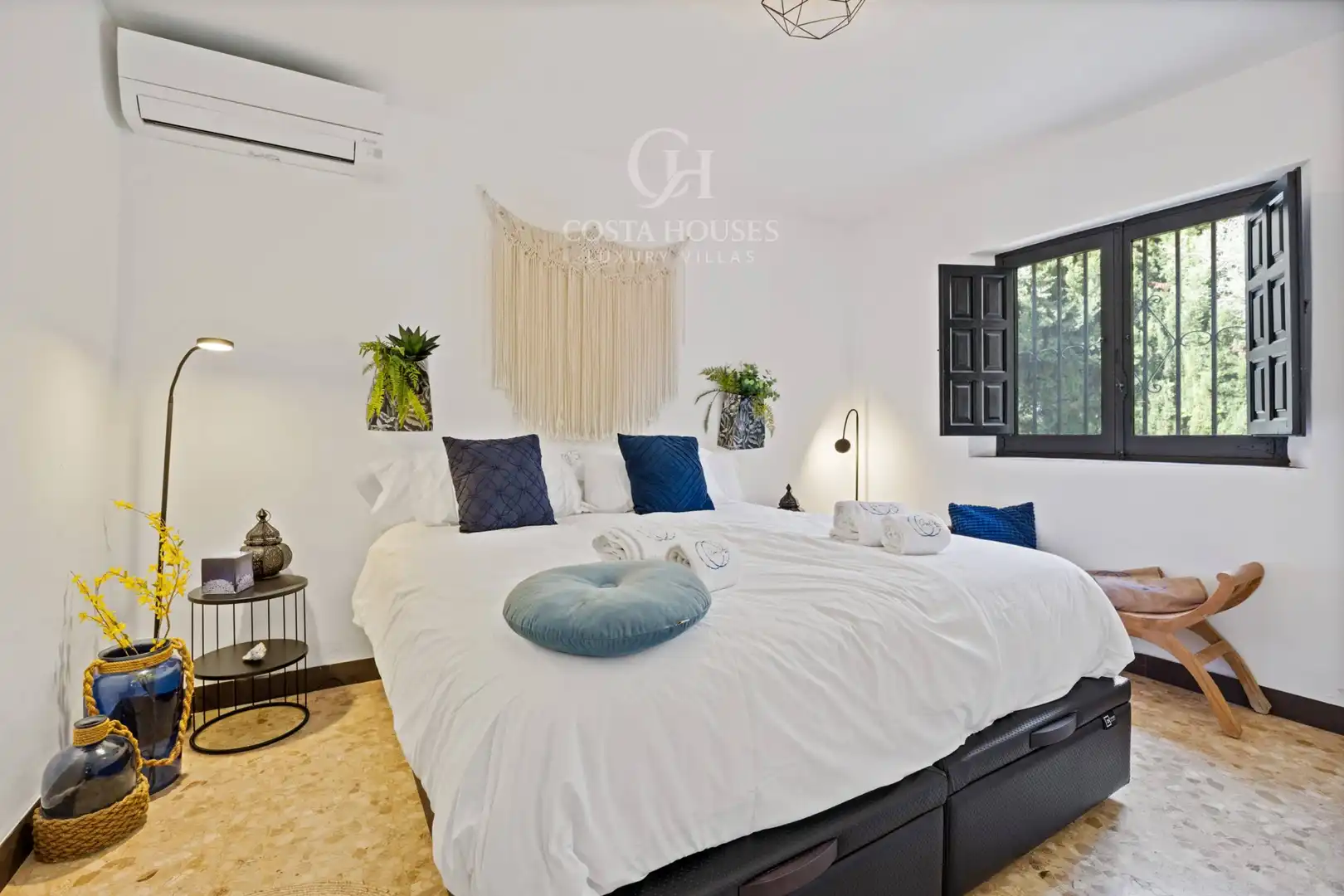 Bedroom of Houses for sale in Jávea / Xàbia  with Air Conditioner, Heating and Private garden