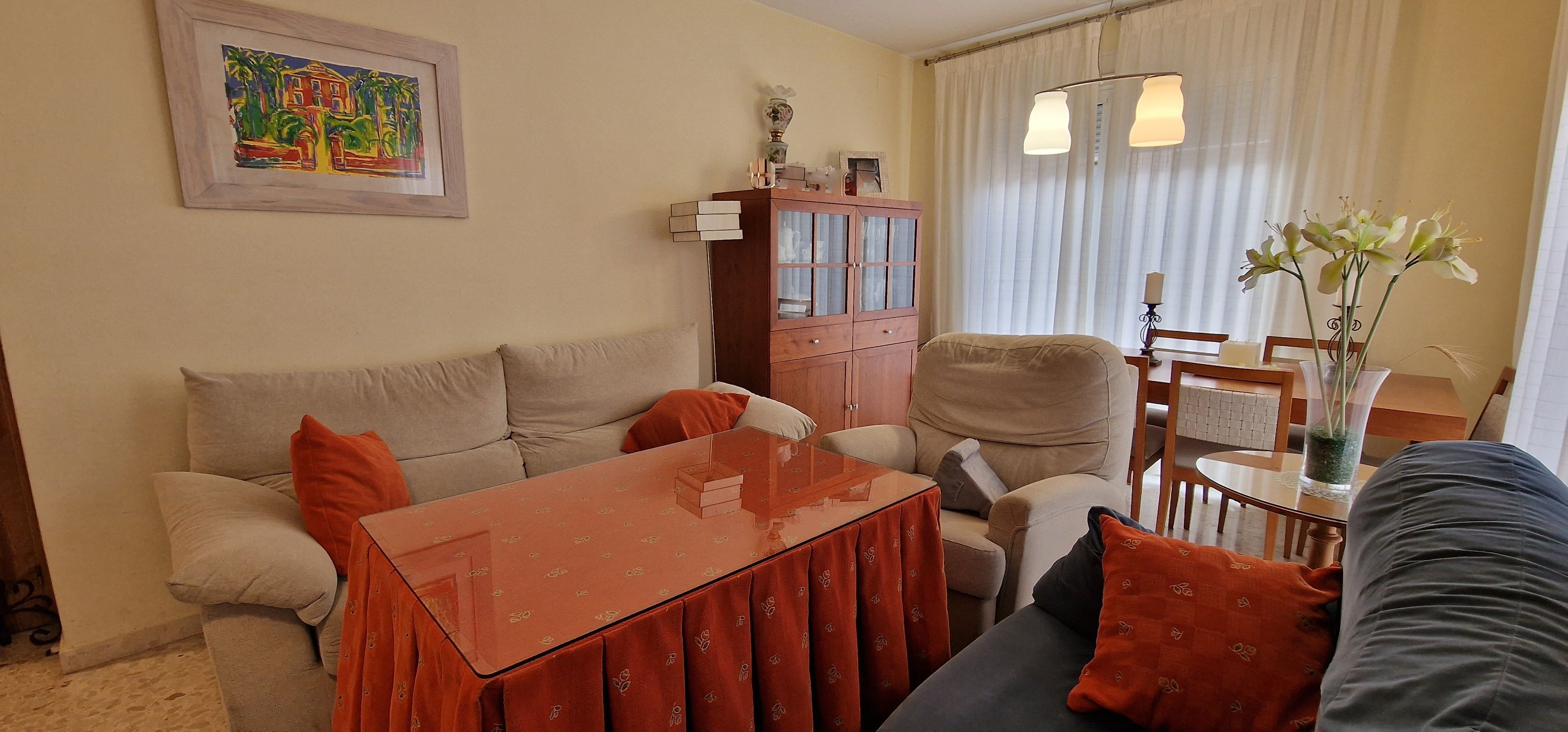 Living room of Flat for sale in Totana  with Air Conditioner, Heating and Furnished