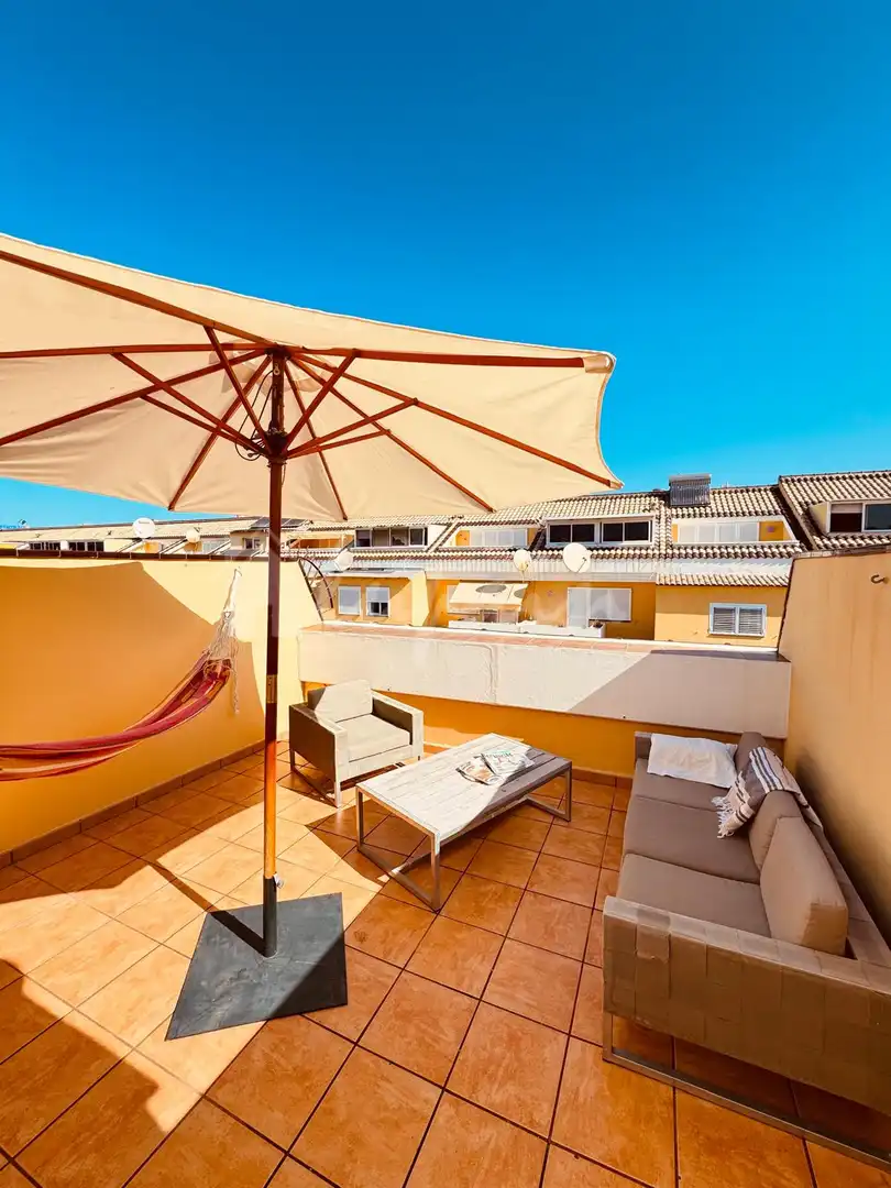 Terrasse von Einfamilien-Reihenhaus zum Verkauf in Arona