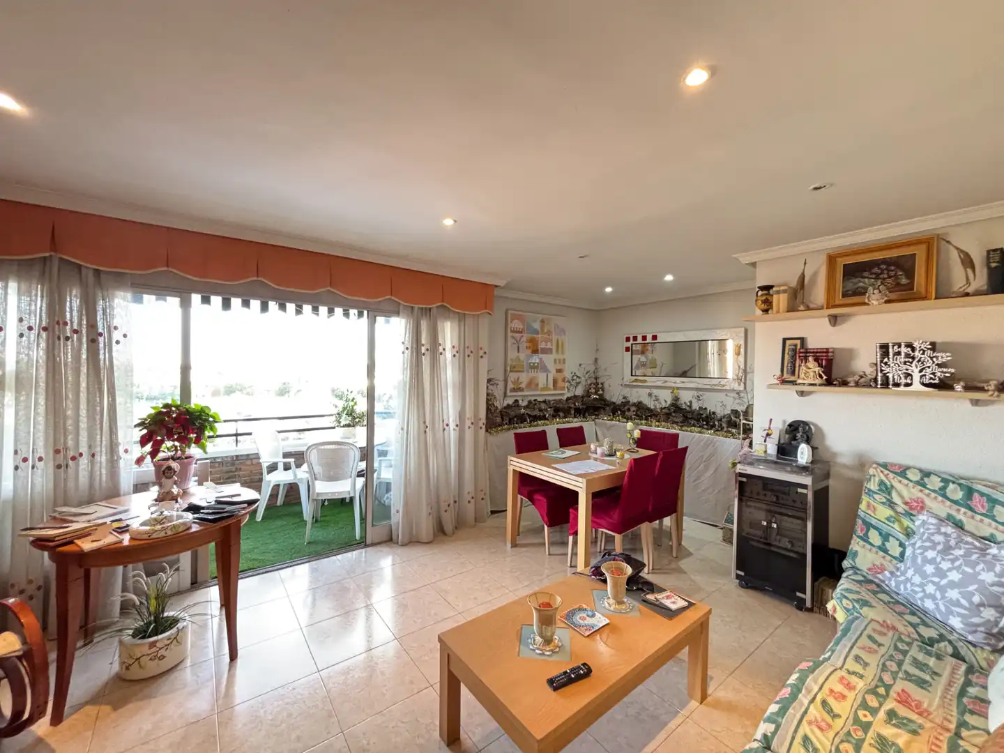 Esszimmer von Wohnung zum Verkauf in Madrid mit Heizung, Privatgarten und Terrasse