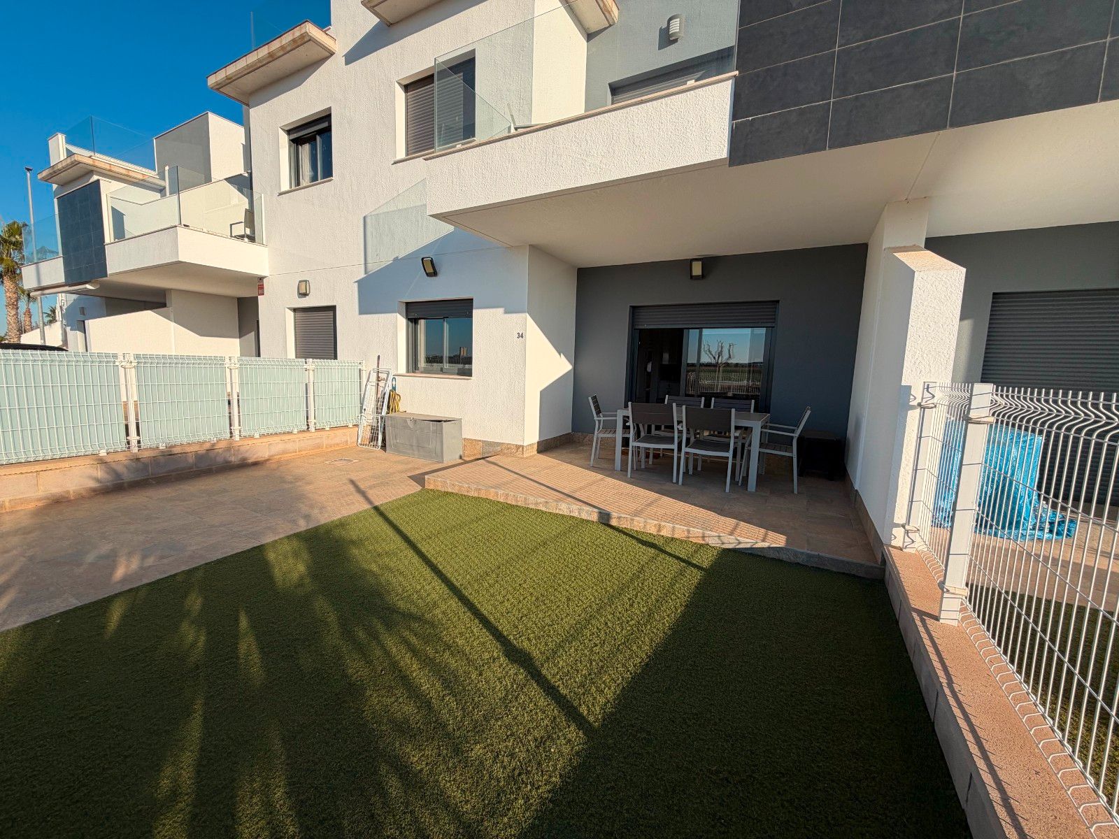 Terrace of Planta baja for sale in Pilar de la Horadada  with Air Conditioner, Private garden and Terrace