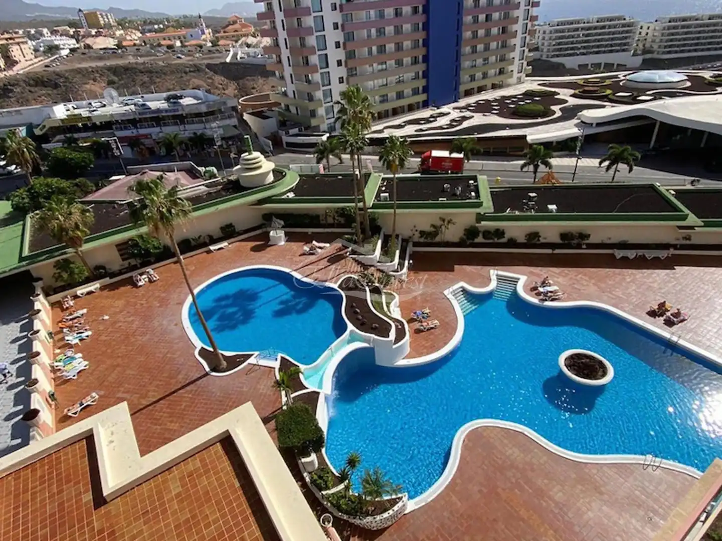 Swimming pool of Flat for sale in Adeje  with Terrace, Swimming Pool and Furnished