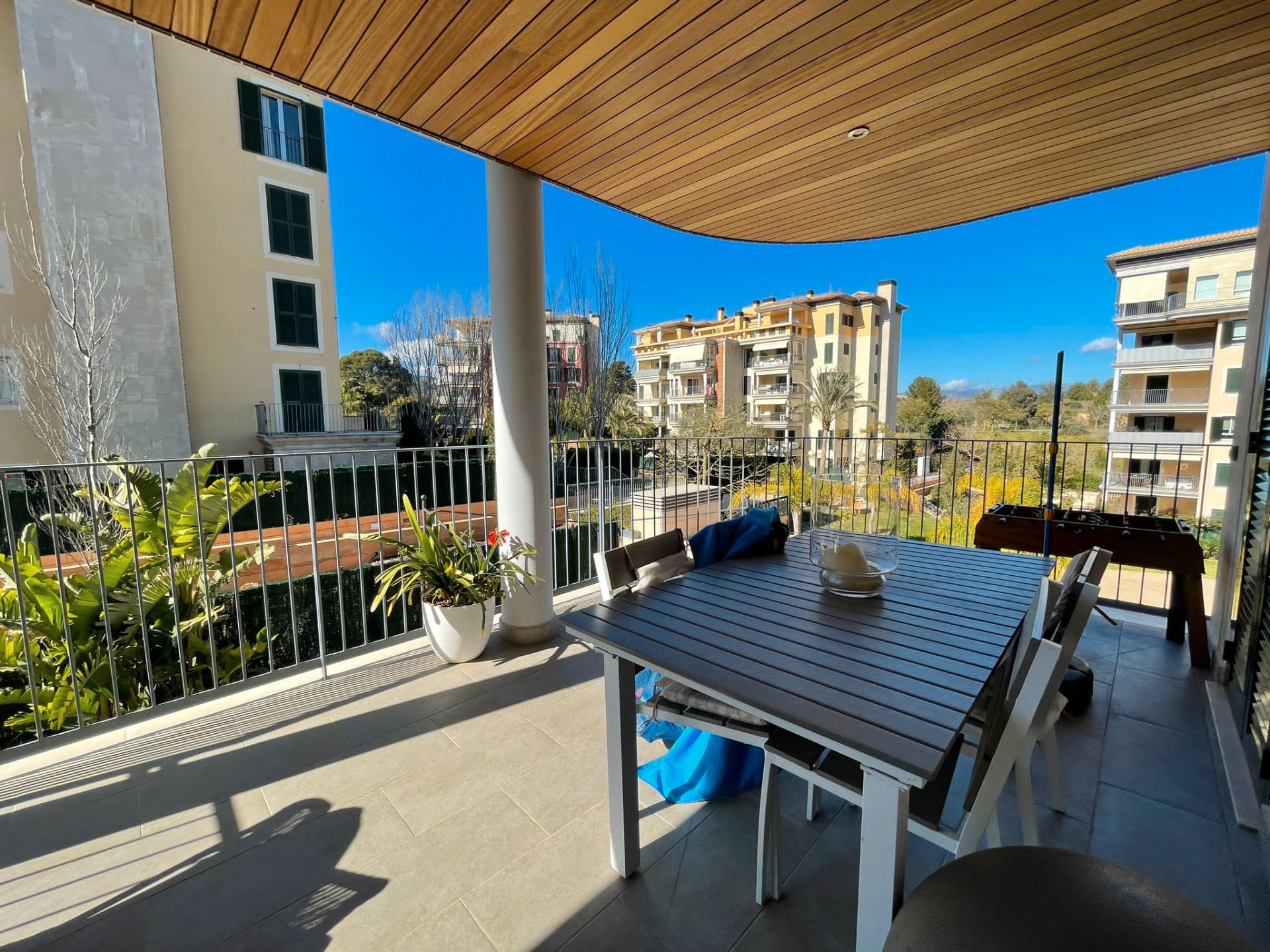 Terrace of Flat to rent in  Palma de Mallorca  with Air Conditioner, Heating and Parquet flooring