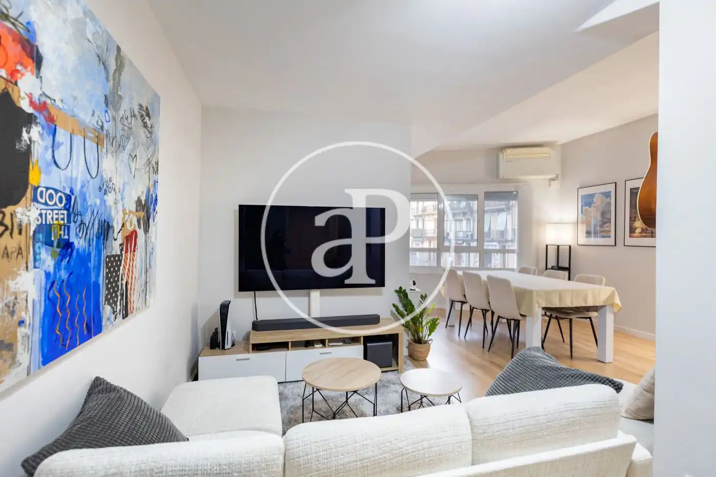 Sala de estar de Piso en venta en Sant Martí