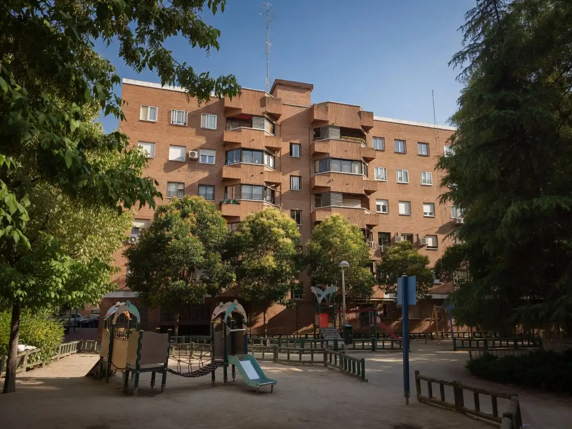 Vista exterior de Pis en venda en Madrid amb Aire condicionat, Calefacció i Parquet