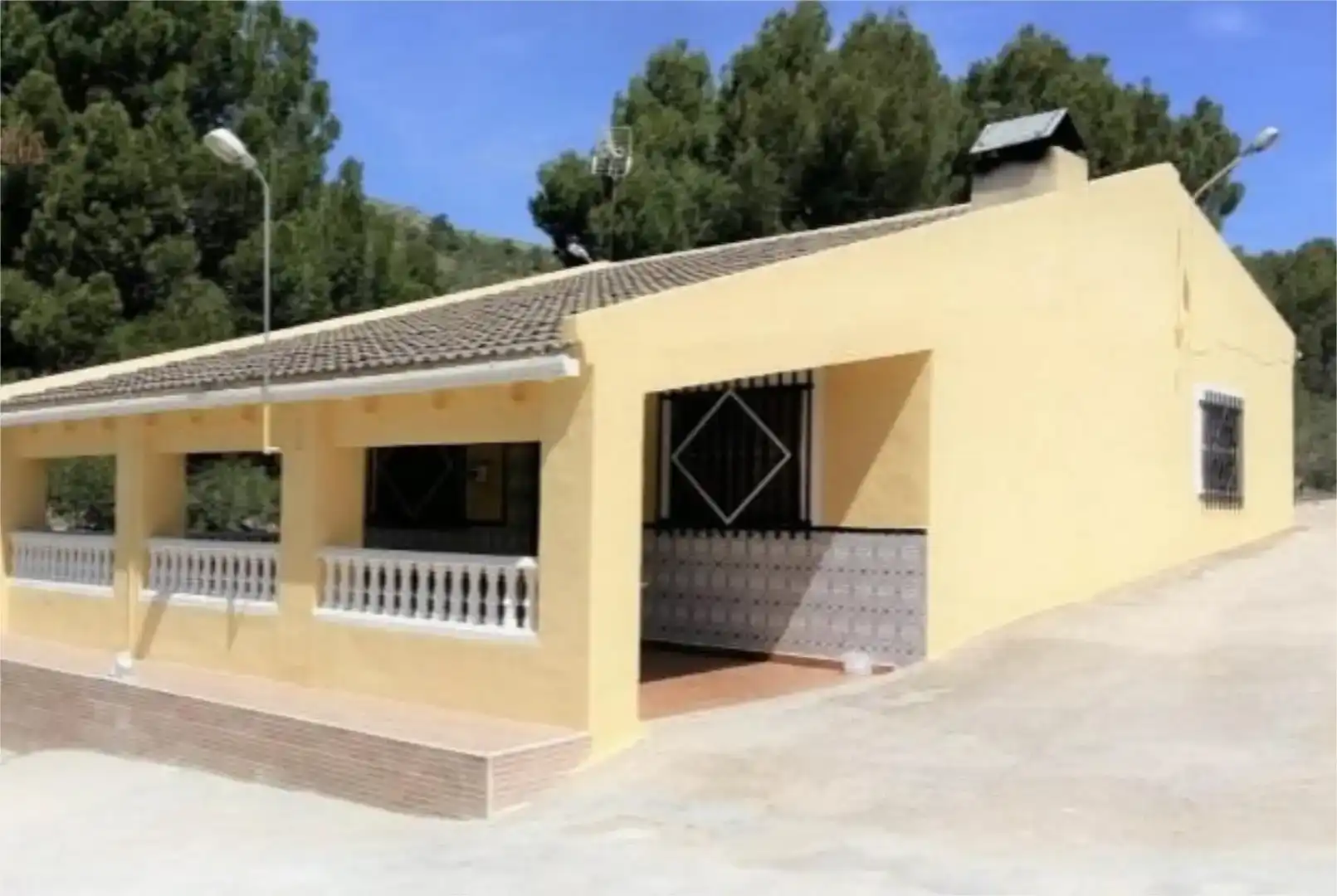 Vista exterior de Finca rústica en venta en Villena con Piscina y Balcón