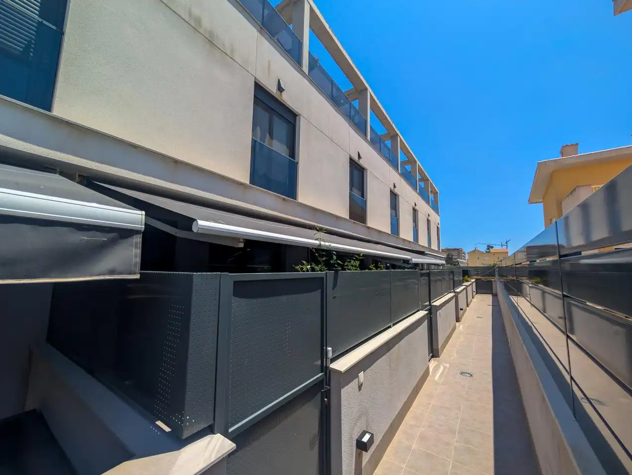 Terraza de Casa adosada en venta en Santa Pola con Aire acondicionado, Calefacción y Parquet