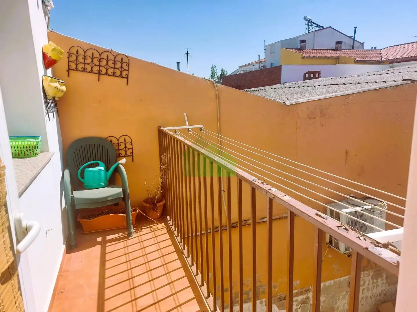 Terrasse von Wohnung zum Verkauf in Lobón mit Klimaanlage, Heizung und Abstellraum