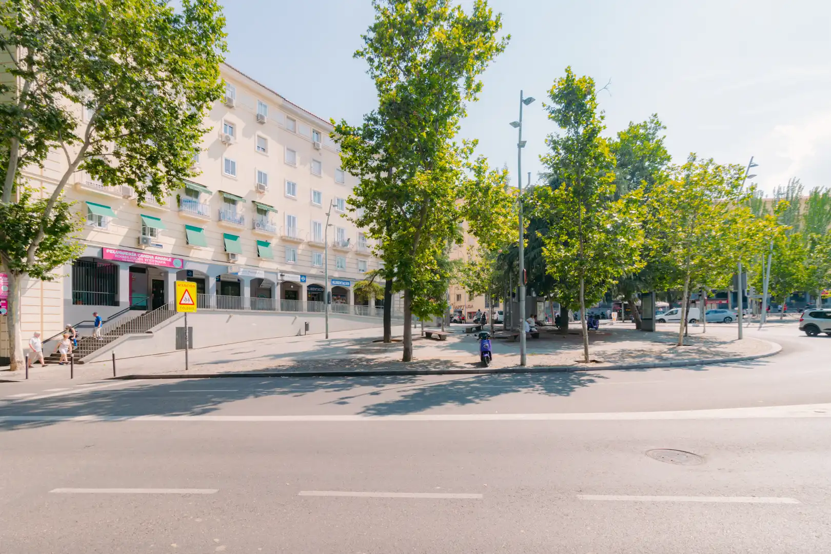 Vista exterior de Piso en venta en Madrid
