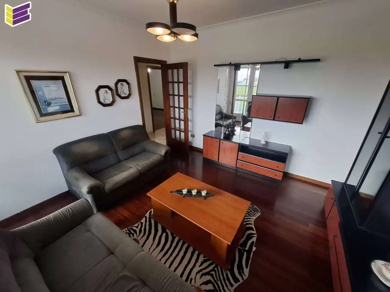 Sala de estar de Casa o chalet en venta en Chantada con Calefacción y Balcón