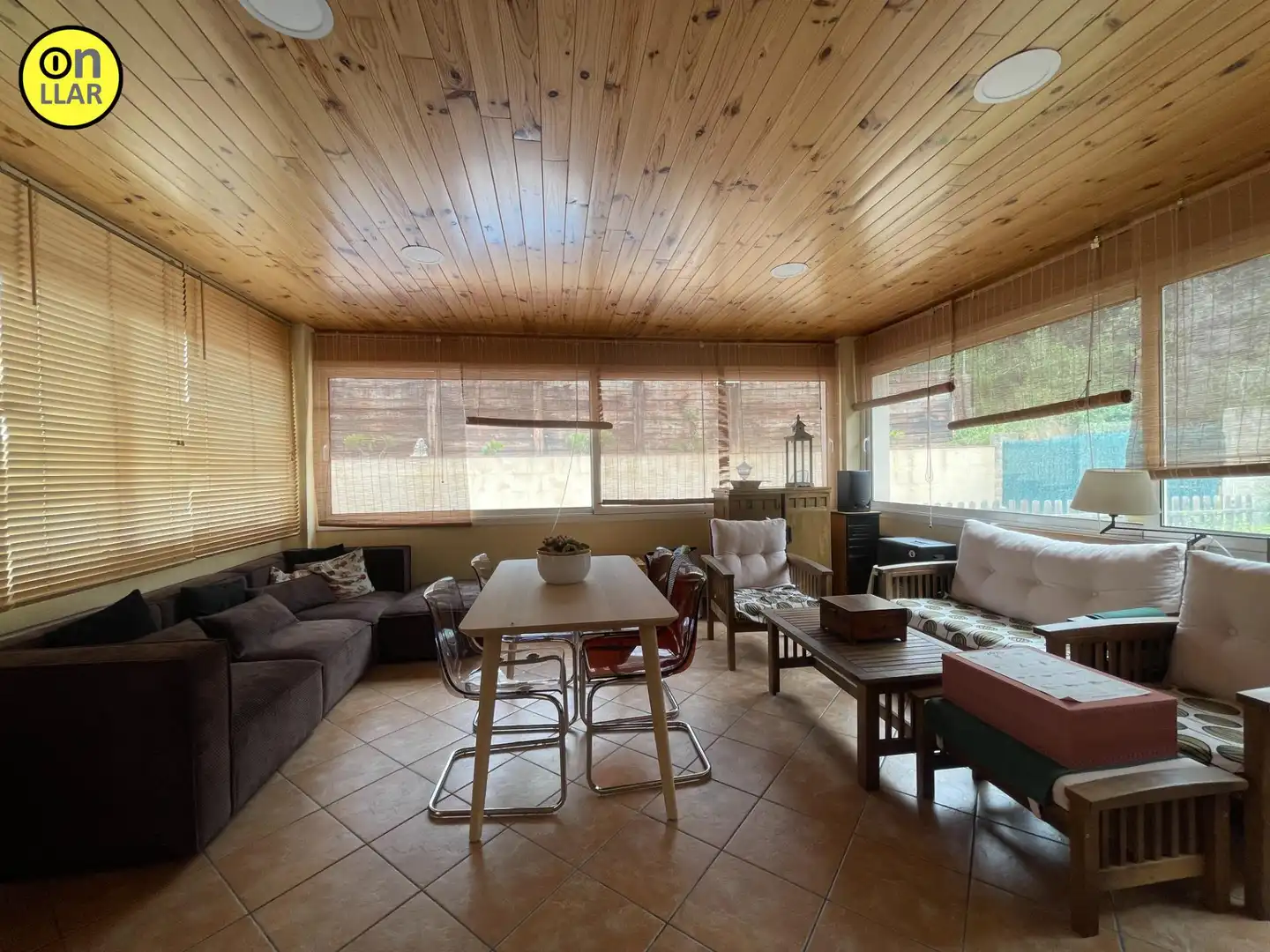 Comedor de Casa o chalet en venta en L'Ametlla del Vallès con Calefacción, Jardín privado y Terraza
