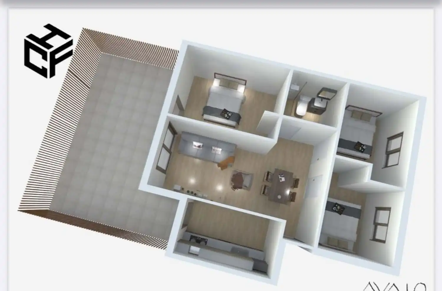 Flat for sale in Algeciras