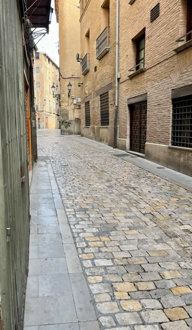 Exterior view of Flat for sale in Tudela  with Heating, Terrace and Storage room