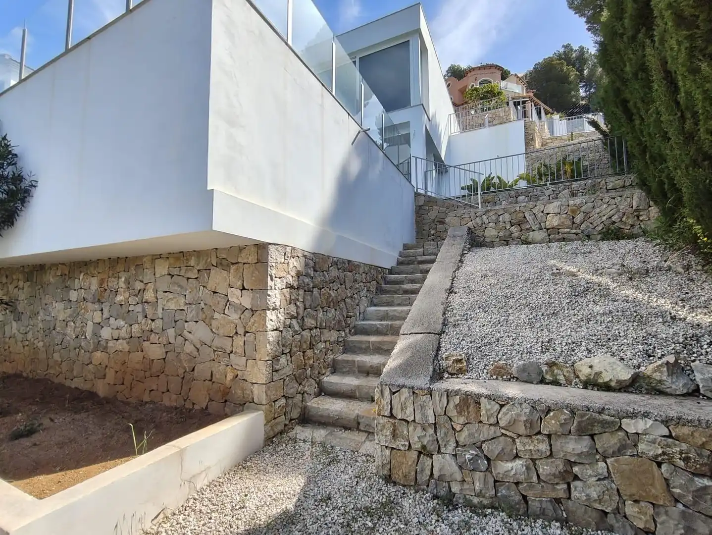 Exterior view of Houses for sale in Altea  with Air Conditioner, Heating and Private garden