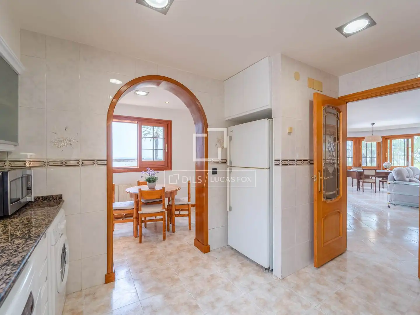 Cuina de Casa o xalet de lloguer en La Pobla de Farnals amb Aire condicionat, Calefacció i Terrassa