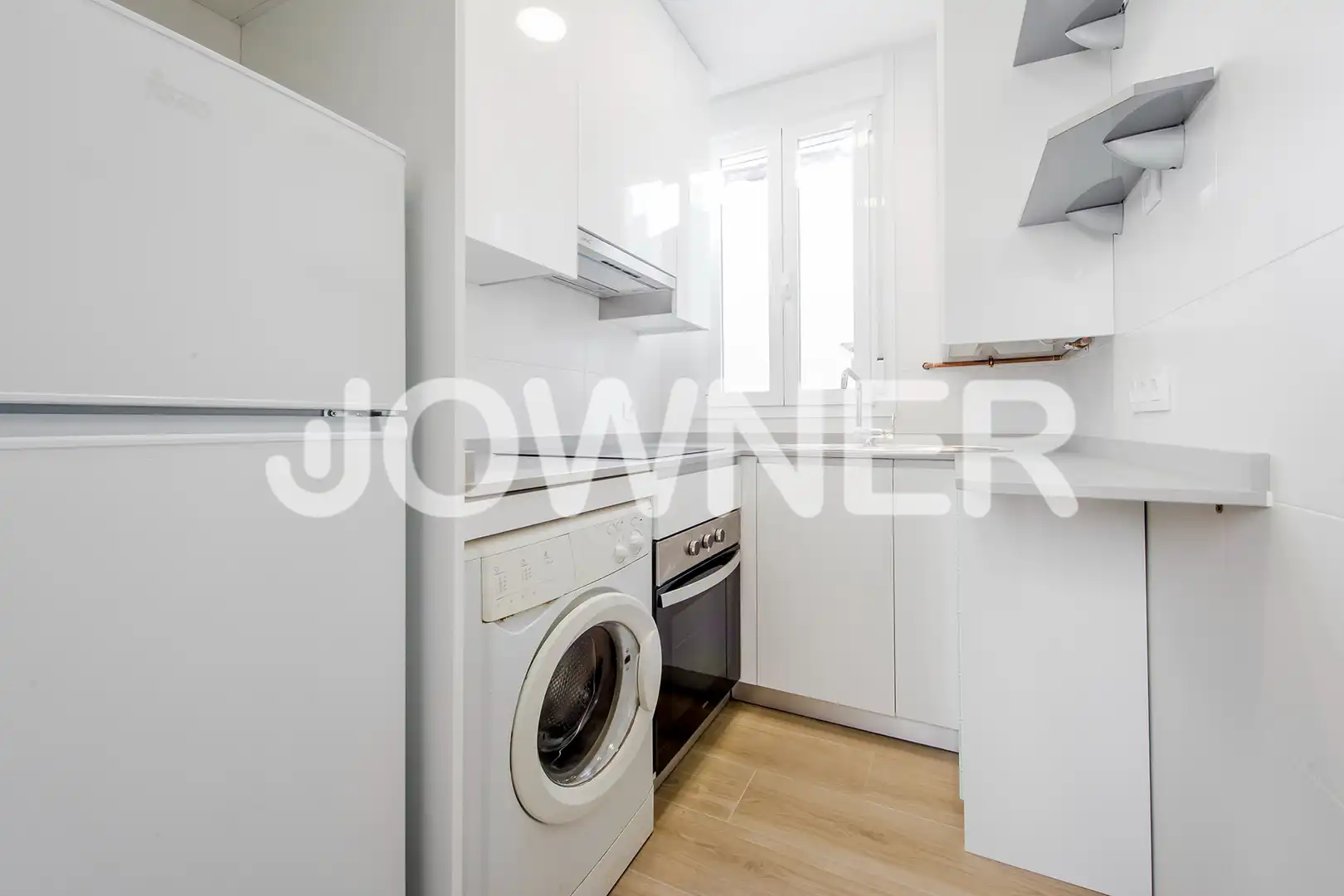 Kitchen of Attic for rent in Madrid  with Air Conditioner, Heating and Terrace