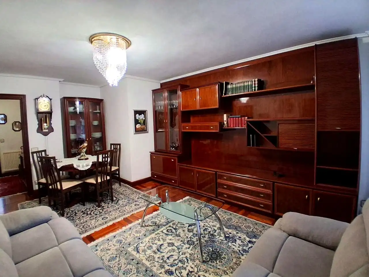 Wohnzimmer von Wohnung zum Verkauf in Barakaldo  mit Heizung, Terrasse und Möbliert