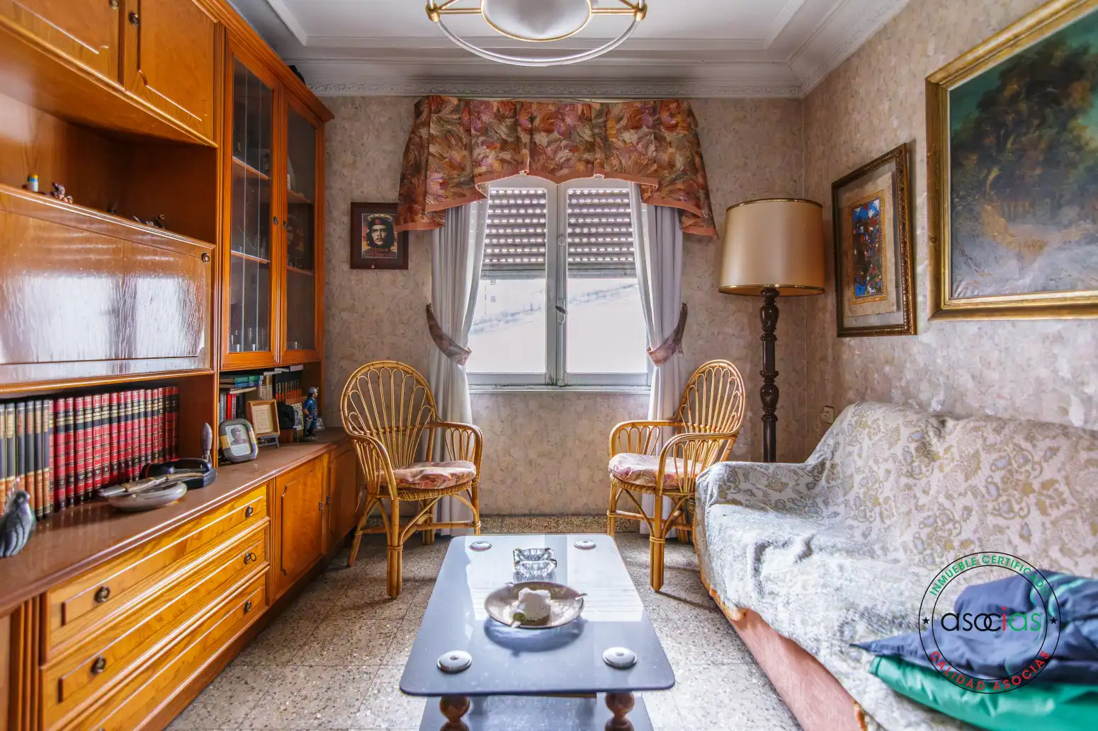 Living room of Attic for sale in Langreo  with Heating and Furnished