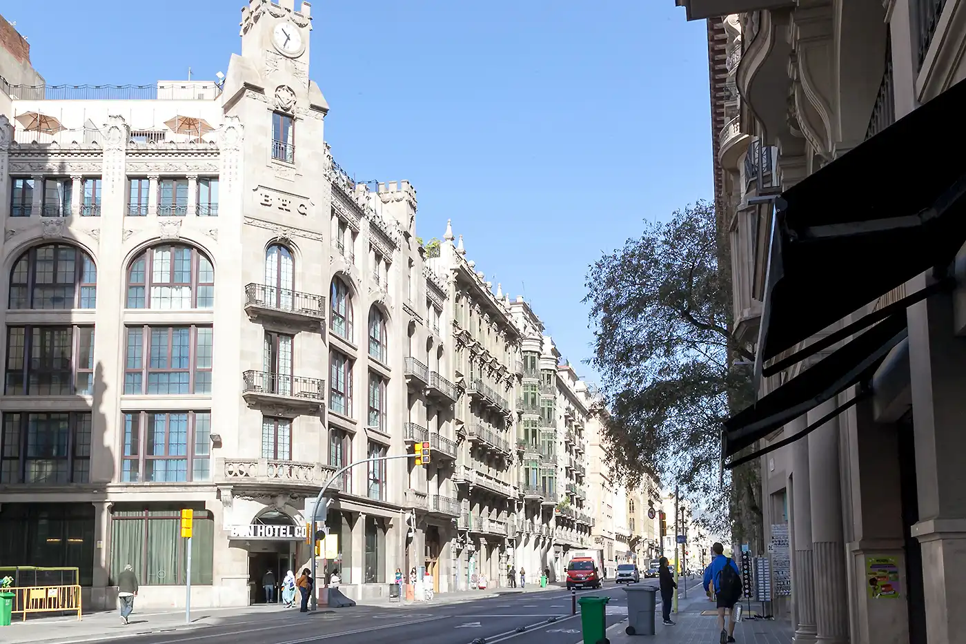 Außenansicht von Wohnung zum Verkauf in Barcelona mit Klimaanlage, Möbliert und Balkon