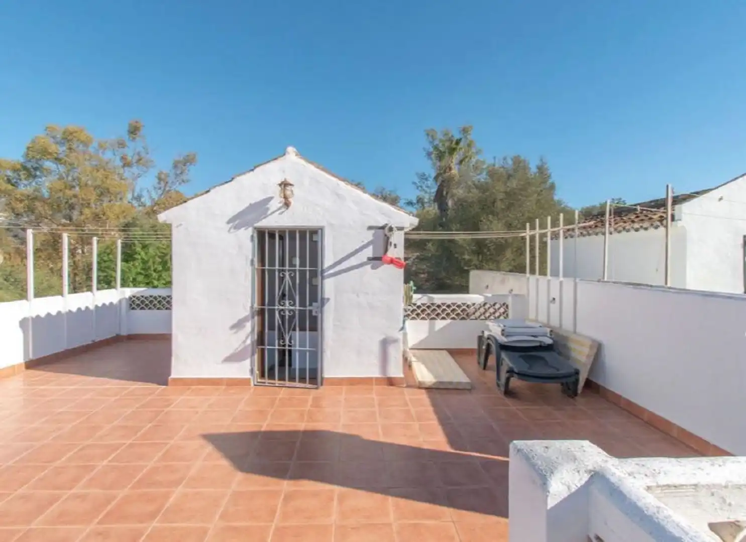 Terrassa de Casa adosada en venda en Mijas amb Aire condicionat, Terrassa i Piscina