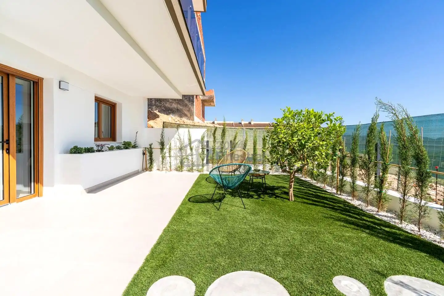 Terraza de Casa adosada en venta en La Nucia con Aire acondicionado, Jardín privado y Terraza