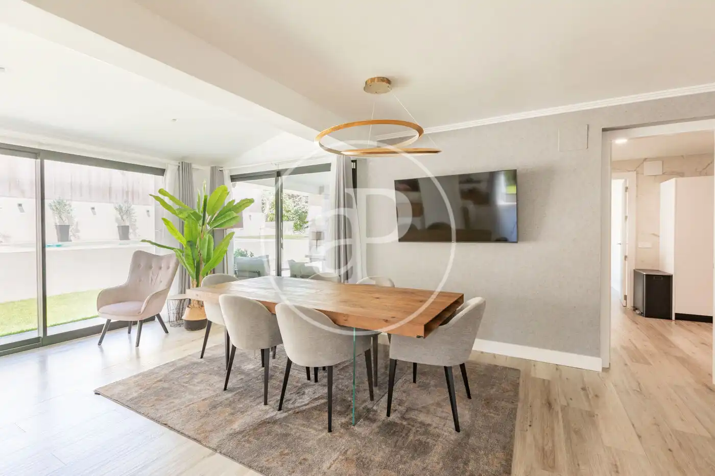 Esszimmer von Haus oder Chalet zum Verkauf in Pozuelo de Alarcón mit Klimaanlage, Heizung und Privatgarten