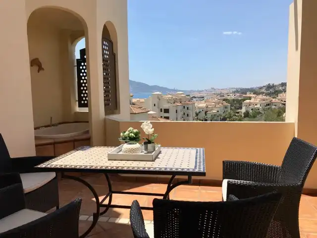 Terraza de Apartamento de alquiler en Altea con Aire acondicionado, Calefacción y Terraza
