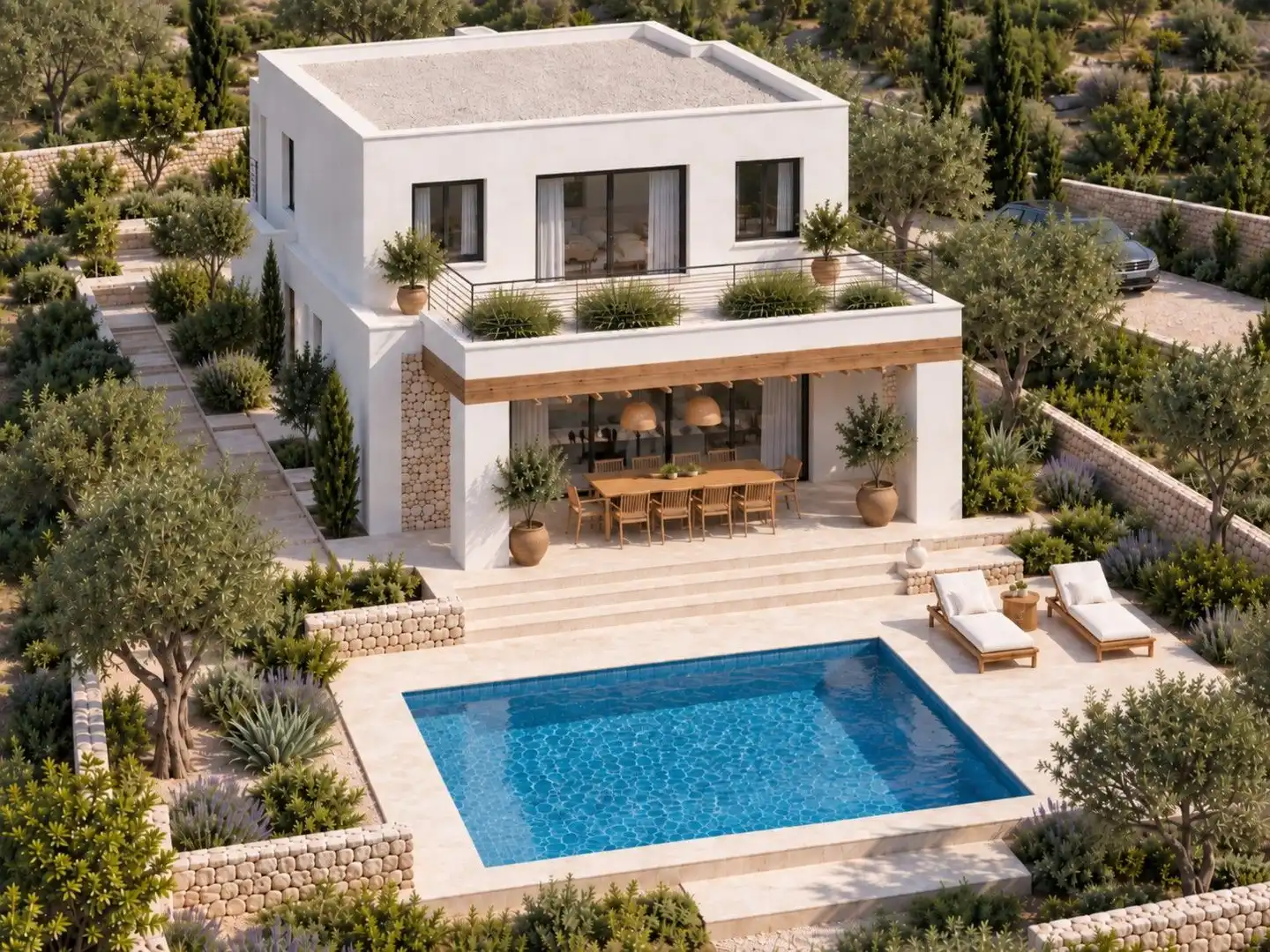 Casa amb piscina en venda a Mas Pere - Río de Oro