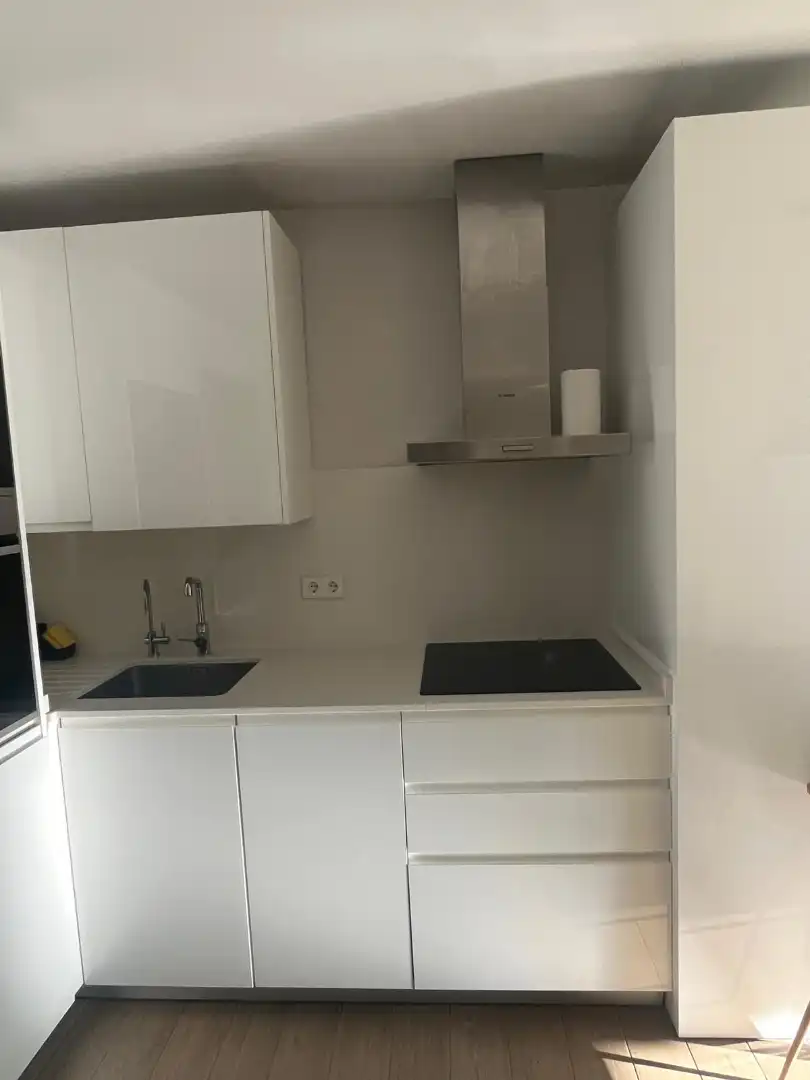 Kitchen of Flat for rent in Benalmádena  with Air Conditioner, Terrace and Furnished