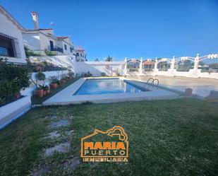 Exterior view of House or chalet for sale in Málaga Capital  with Air Conditioner, Private garden and Terrace