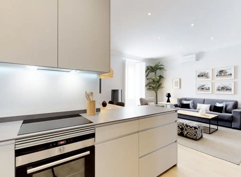 Cocina de Piso de alquiler en Chamberí