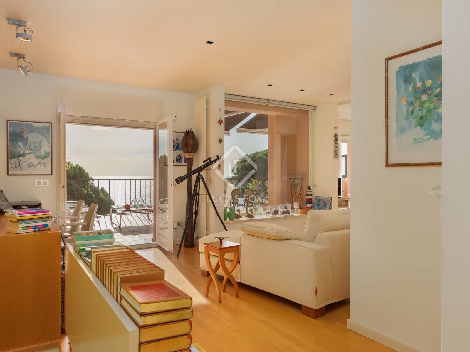 Living room of House or chalet for sale in Palafrugell  with Air Conditioner, Heating and Terrace