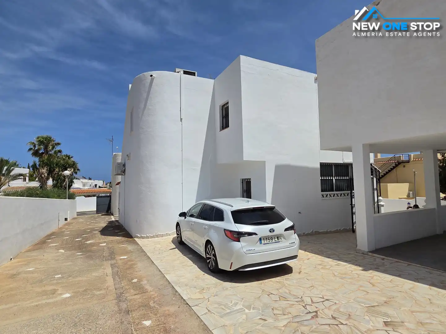 Exterior view of Houses for sale in Mojácar  with Air Conditioner, Terrace and Storage room