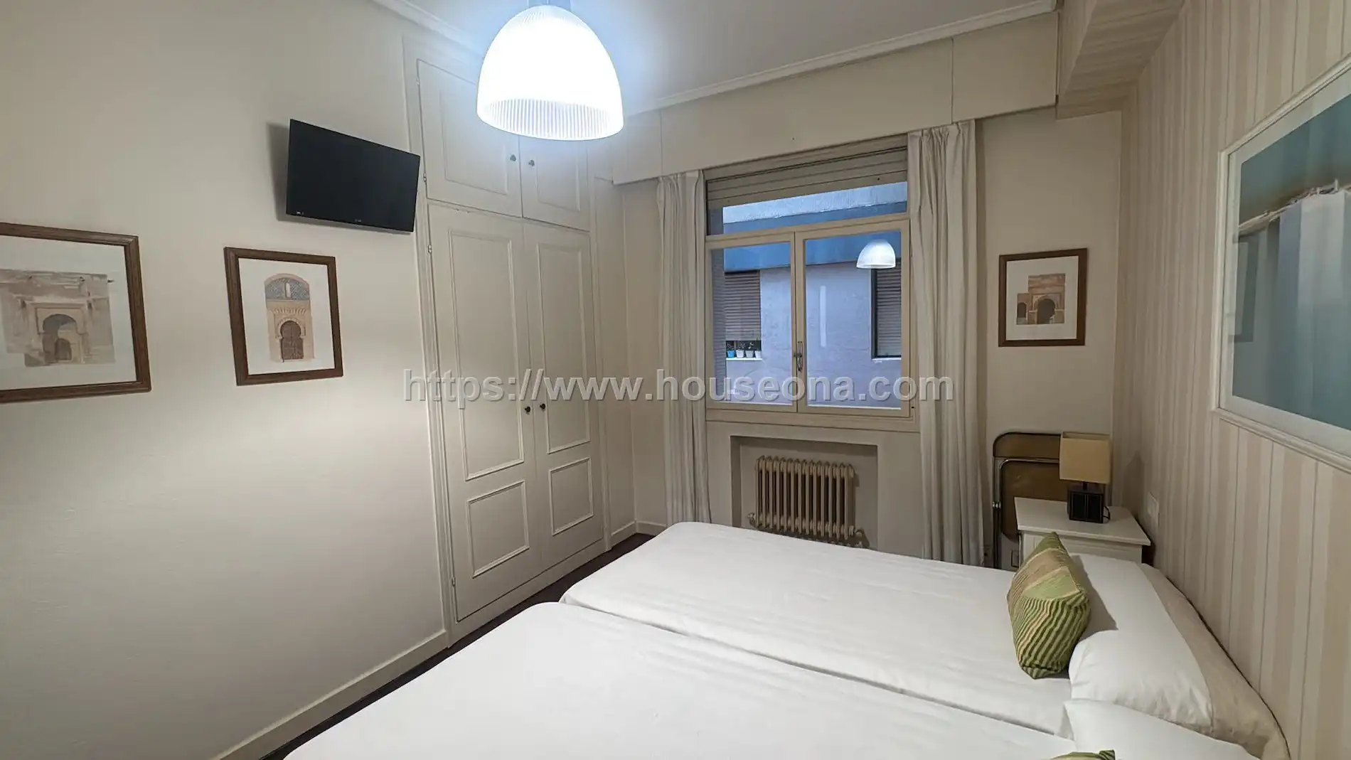 Schlafzimmer von Wohnung zum Verkauf in Bilbao  mit Heizung