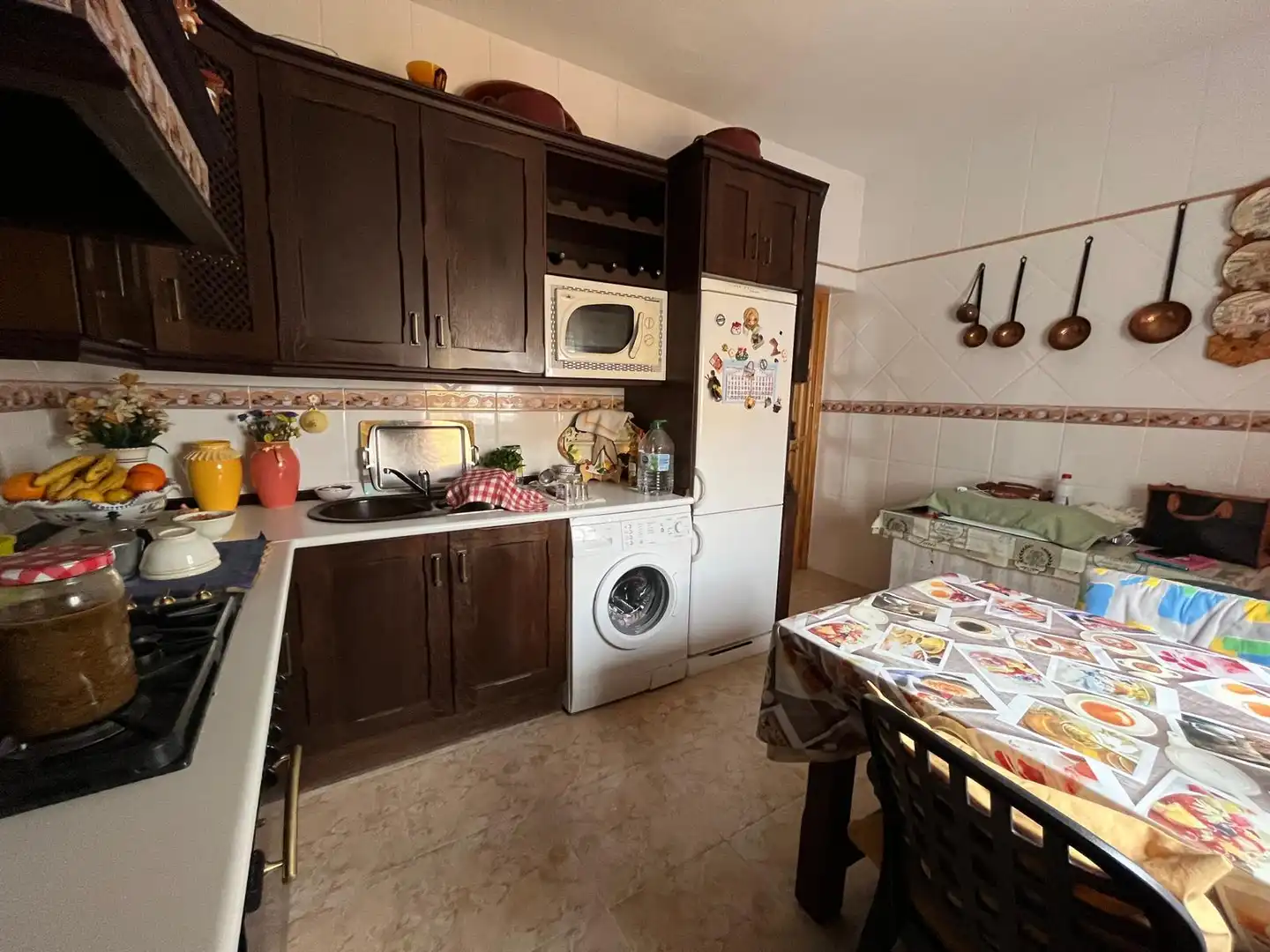 Cocina de Casa o chalet en venta en Arenas de San Juan  con Aire acondicionado, Calefacción y Terraza