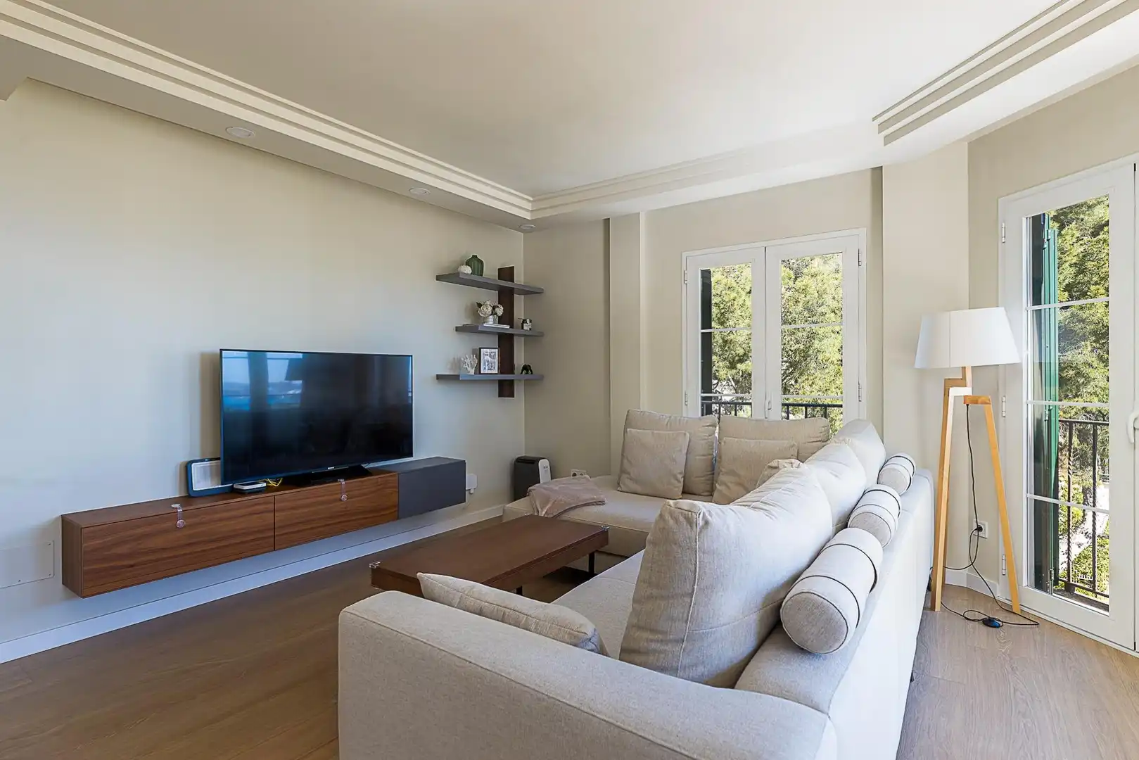 Sala d'estar de Àtic en venda en  Palma de Mallorca amb Aire condicionat, Terrassa i Traster